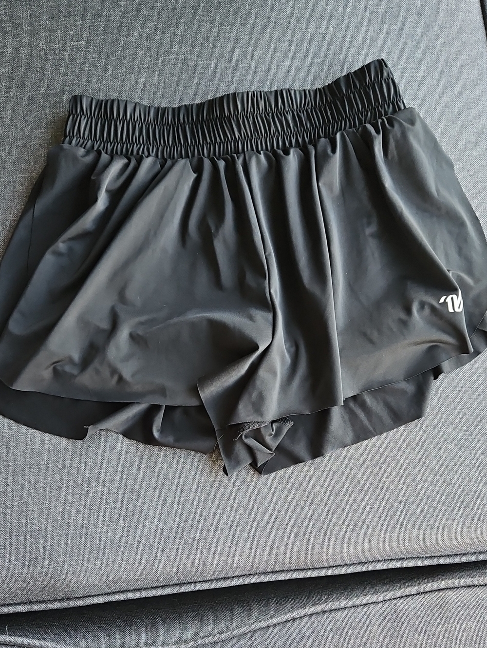 Varisty Black Athletic Shorts